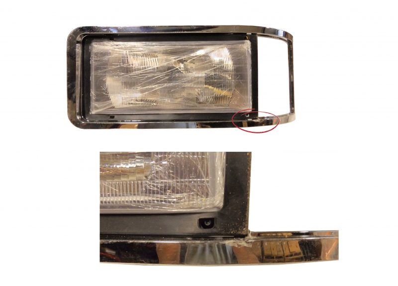 Mack CH600, CL600, CL700 Headlight Assembly SBA Only right hand