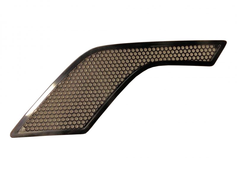 Left Hand Volvo hood vent screen