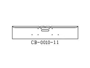 120-CB-0010-11 Aftermarket, Fits Freightliner Classic Bumper 18” Tall 1984 to 1999