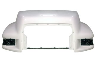 JP-F16 Aftermarket, Fits Ford F600, F700, and F800 Hood 1995 to 1999
