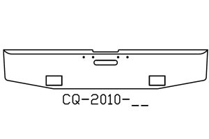 120-CQ-2000-31 Aftermarket, Fits Freightliner Classic Bumper 20” Tall 2000 to 2002
