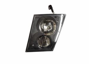 381-VL002-B110L Aftermarket, Fits Volvo VN LH Bumper End Foglight