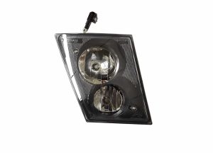 381-VL002-B110R Aftermarket, Fits Volvo VN RH Bumper End Foglight