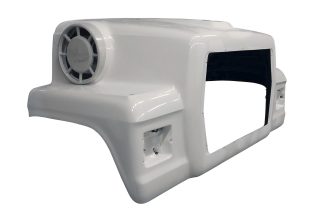 JP-F01 Aftermarket, Fits Ford LN Hood With Square Headlights 1987 to 1997