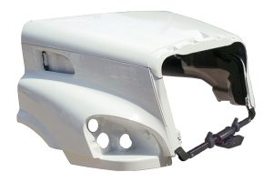 JP-FL25-1 Aftermarket, Fits Freightliner Cascadia 113" BBC Hood With Hinge Bar