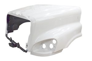 JP-FL26-1 Aftermarket Freightliner Cascadia 125 BBC Hood With Hinge Bar