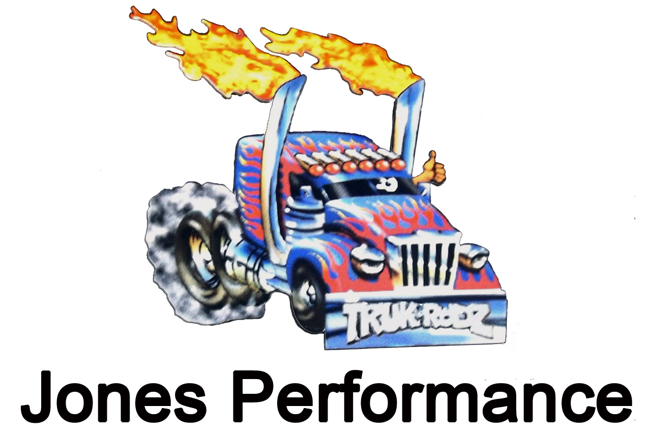 JP-LOGOTR - Truk-Rodz Logo Window Decal Sticker