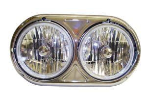 340-499-217408i Aftermarket A Model Dual Headlight Assembly upgrade W/Bezel Right side