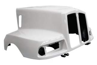 JP-K12ID Aftermarket, Fits Kenworth T600B Aerocab Hood 1997 and newer