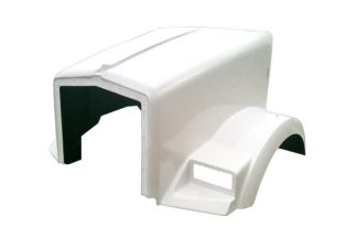 JP-K09 Aftermarket, Fits 1995 to 2006 Kenworth T800 Hood With Aero Cowl