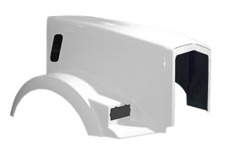 JP-K31 Aftermarket, Fits Kenworth T800 Aerocab Metton Replacement Hood 2007 and Newer