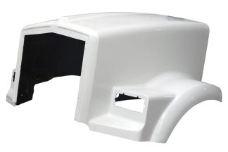 JP-K10 Aftermarket, Fits Kenworth T800 Hood With Split Fender Straight Cowl 1986 and Newer