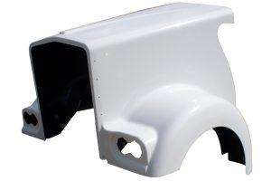 JP-K26K Aftermarket, Fits Kenworth W900L A Model Headlight Straight Cowl Truck-Rodz Hood