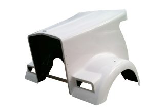JP-K08 Aftermarket, Fits Kenworth W900L Aerocab Hood up to Late 2002