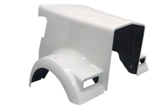 JP-K17 Aftermarket, Fits Kenworth W900L Aerocab Hood METTON REPLACEMENT 2002 and newer
