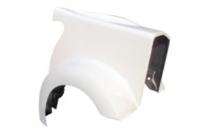 JP-K25K Aftermarket, Fits Kenworth W900L Aero Raptor Ram Air Metton Replacement Truck-Rodz Hood