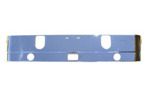 150-BM13 Aftermarket, Fits Mack CHN613 bumper SFA 18" Tall 2005 to 2007 with light, step, tow holes