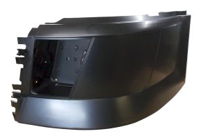 181-0LH-PTS-15 Aftermarket, Fits 2004 to 2015 Volvo VN VNL Left Bumper End With Fog Light