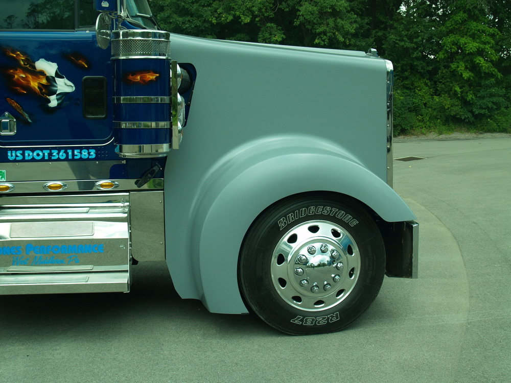 JP-K20K Aftermarket, Fits Kenworth W900L Aero Raptor Truck-Rodz Hood - Image 3