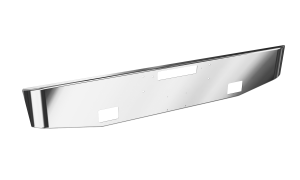 190-0907 WESTERN STAR BUMPER 1989 to 2007 16IN TAPERED W/FOGLAMP CUTOUTS