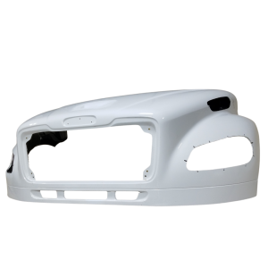 JP-FL37 Aftermarket Fits FREIGHTLINER M2 PLUS HOOD 2023 NEW STYLE W/VALANCE ACCEPTS BEZELS